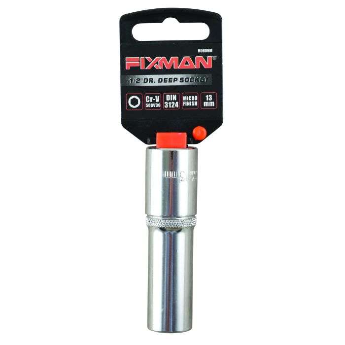 Fixman 1/2" Drive Dr. Deep Socket 13mm