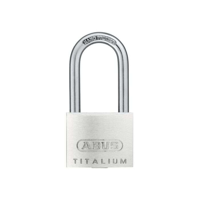 Abus 64TI Series Titalium Long Shackle Padlock 40mm