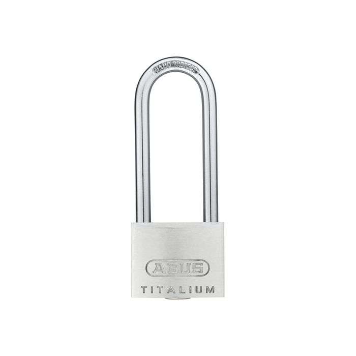 Abus 64TI Series Titalium Long Shackle Padlock 63mm