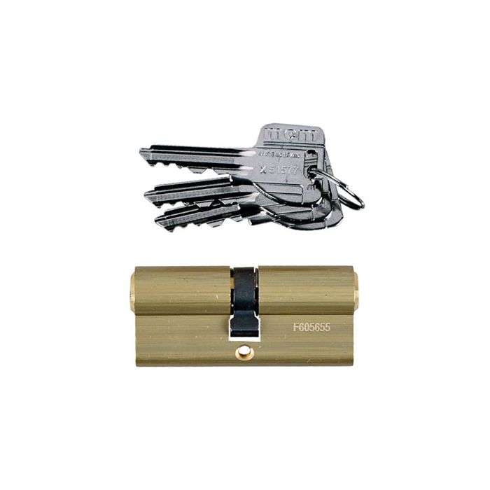 MCM Brass Cylinder Lock (Cylinder Only) 70mm