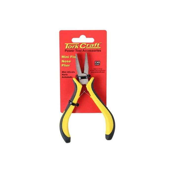 Tork Craft Mini Flat Nose Plier 120mm
