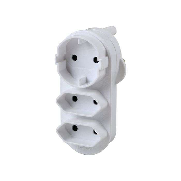 Lesco 3-Way Multiplug Adaptor