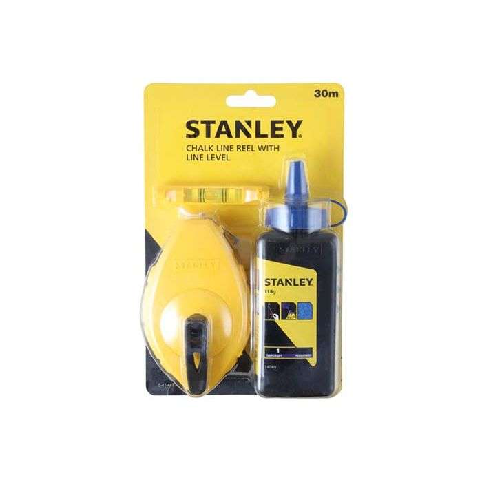 Stanley Chalk Line Reel Set Abs 30m