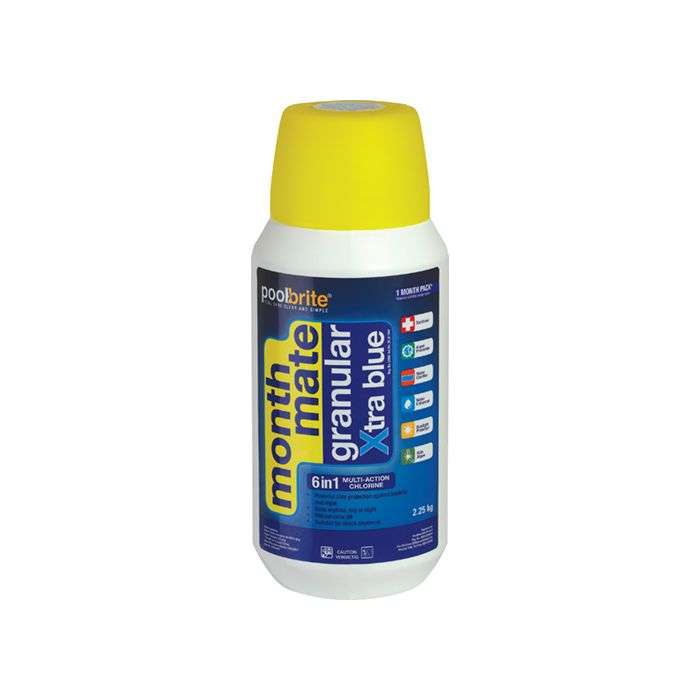 PoolBrite Month Mate Granular Xtra Blue 2.25kg