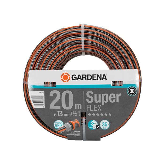 Gardena Premium Super Flex Garden Hose 13mm x 20m