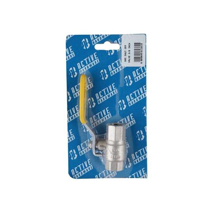 Active Hardware 3/8" Gas Shut-off Valve