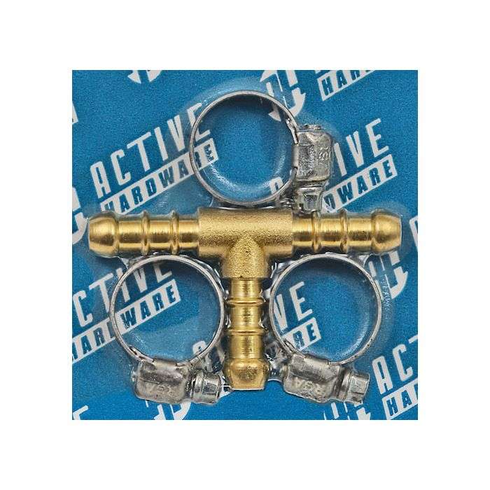Active Hardware Brass T-Piece Gas Connector With