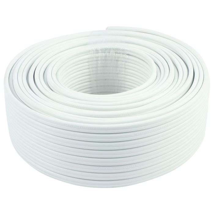 White Flat Twin & Earth 1.5mm x 50m