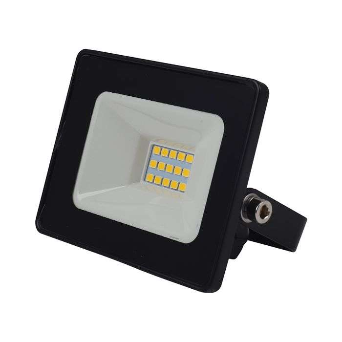 Eurolux Black LED Floodlight 10W