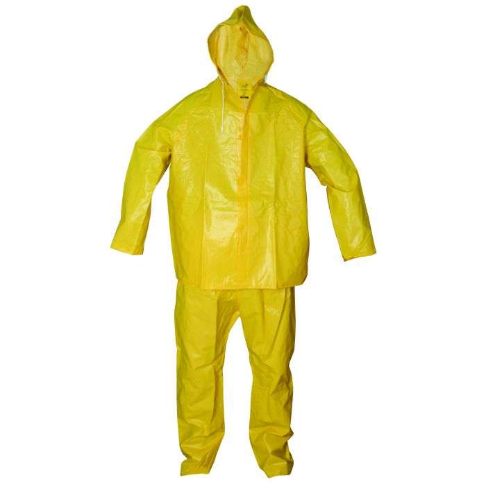 Yellow 2 Piece Rain Suit 3XL
