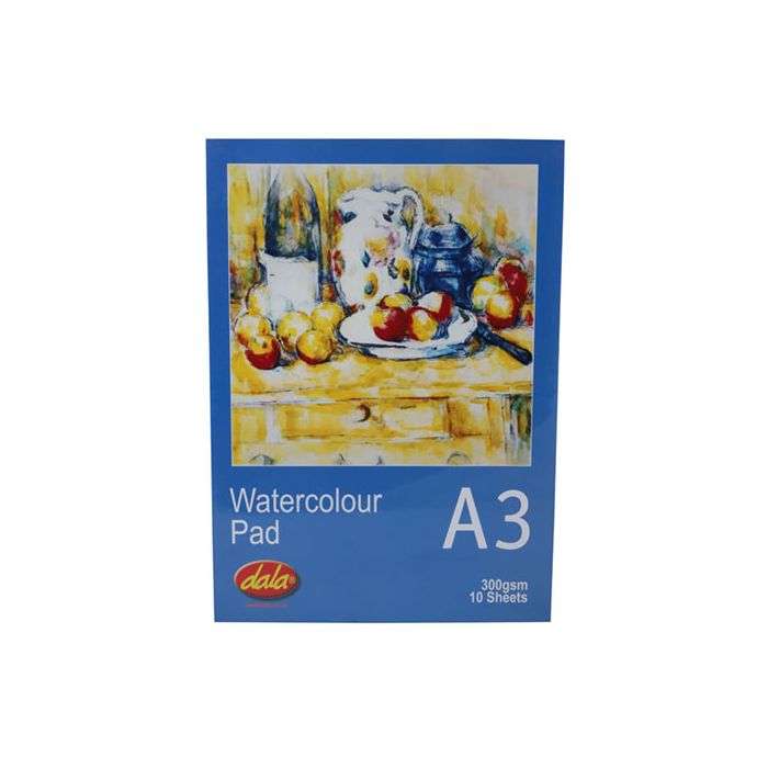 Dala A3 Watercolour Pad 10 Sheets 300g