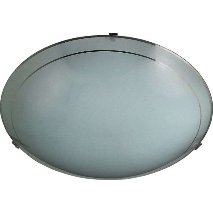 Bright Star Type A Patterned Frosted Glass Ceiling Light 250mm