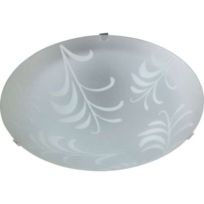 Bright Star Type B Patterned Frosted Glass Ceiling Light 250mm