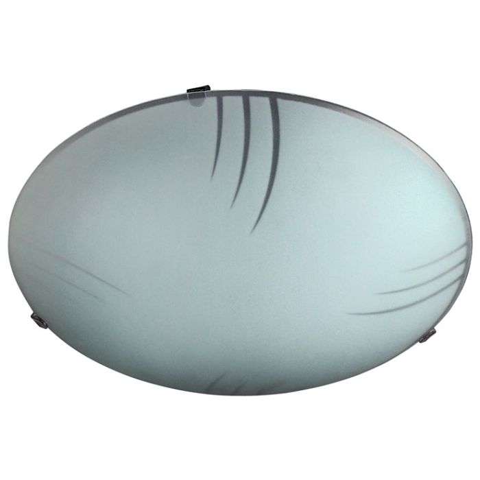Bright Star Type C Patterned Frosted Glass Ceiling Light 250mm