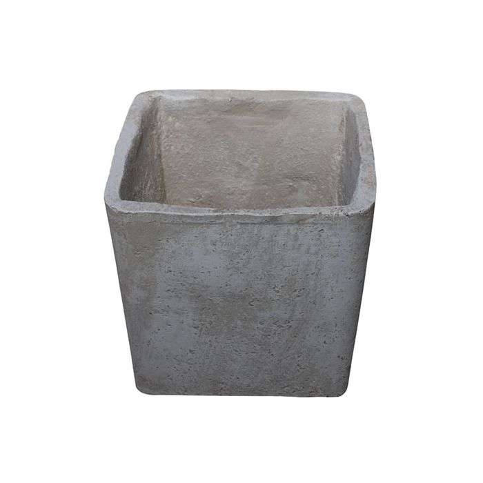 Rough Cast Square Bucket Pot 190 x 165mm