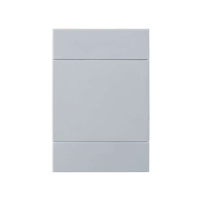 Veti 2 White Blank Cover Plate 2x4