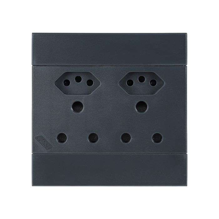 Veti 2 Charcoal 2 New RSA & 2 RSA Wall Socket 4x4