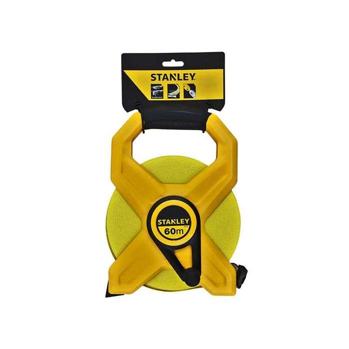 Stanley Fibreglass Open Reel Tape Measure 60m