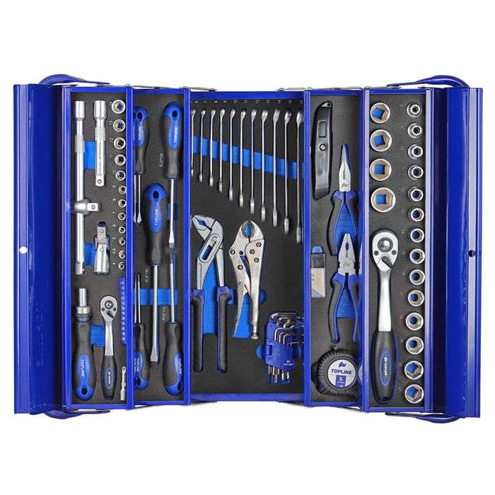 Topline 88 Piece Garage Mechanic Toolset
