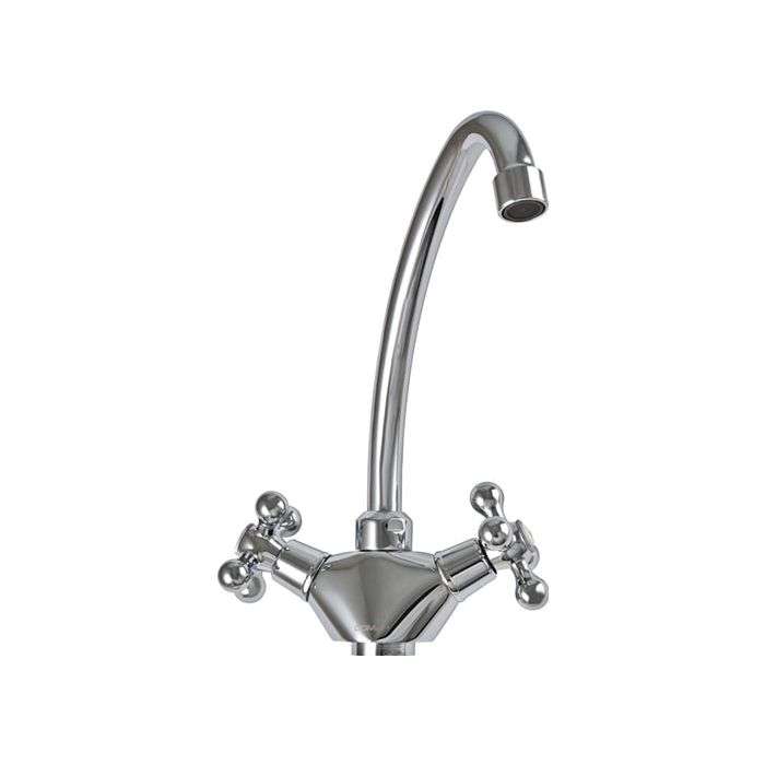 Chrome Plated Sigma Deck Type Sink Mixer