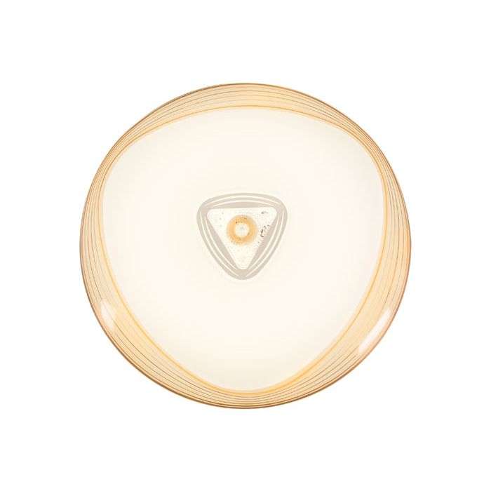 Bright Star Brown & White 24W LED Pattern Ceiling Light