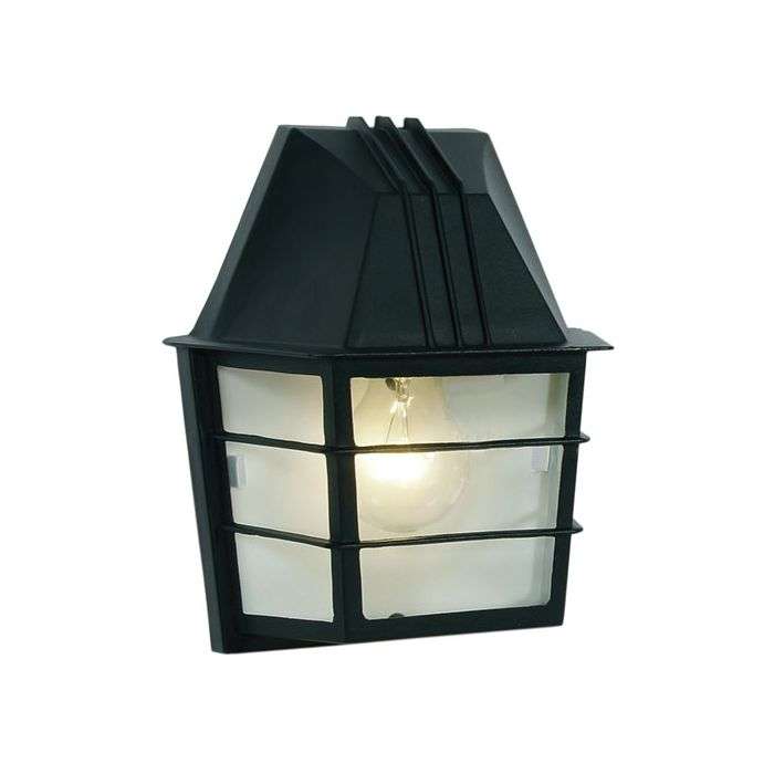 Bright Star Black Half Lantern