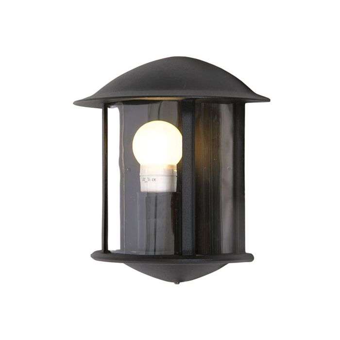 Bright Star Black Half Lantern