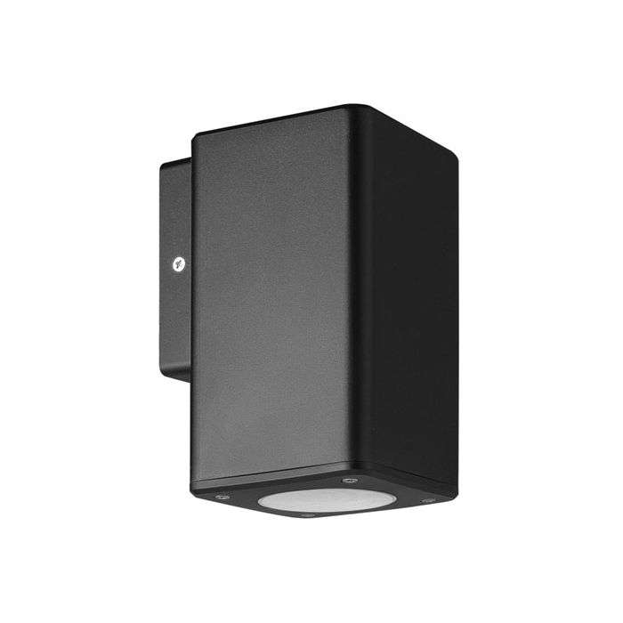 Bright Star Black PVC Square Down Facing Lantern