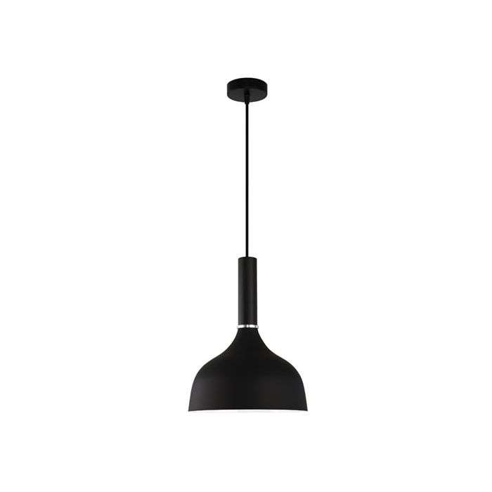 Bright Star Black Metal Pendant Light