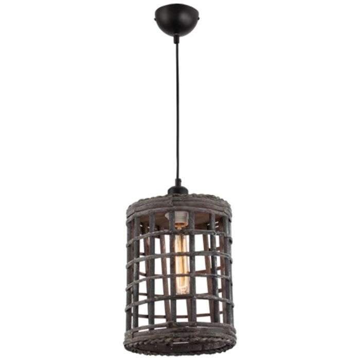 Bright Star Rattan Pendant Light