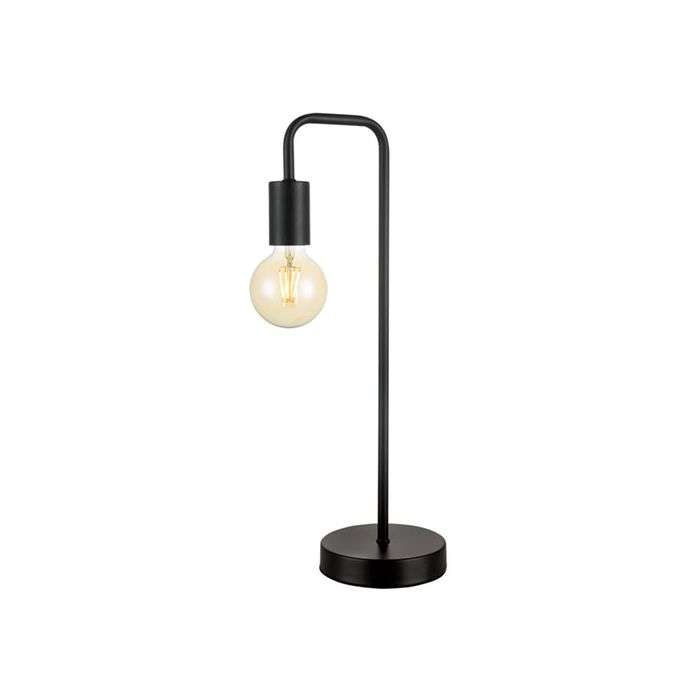 Bright Star Black Metal Table Lamp