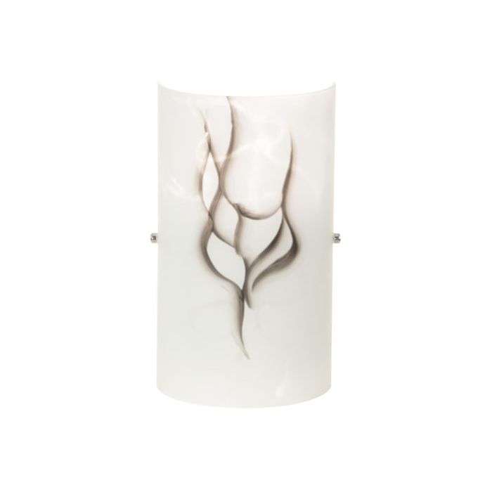 Bright Star Marble Flame Wall Light