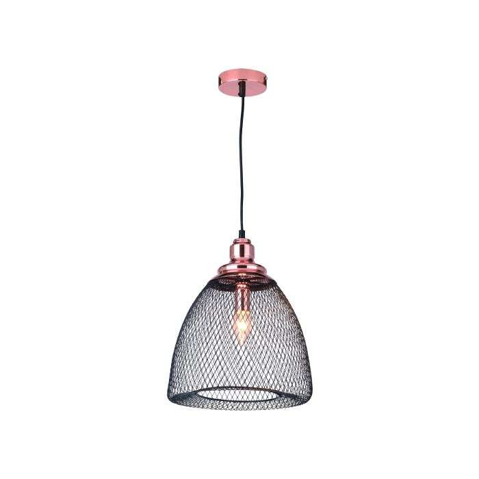 Eurolux Black & Copper Pendant Light
