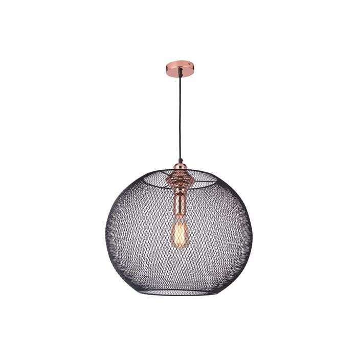 Eurolux Black & Copper Pendant Light