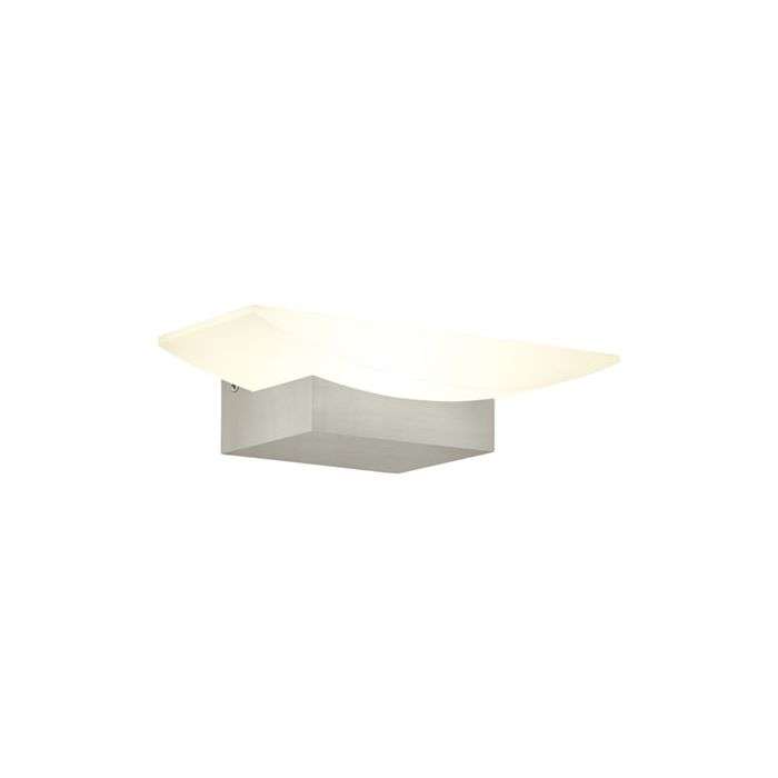Eurolux Satin Chrome Rectangle Metrass Wall Light
