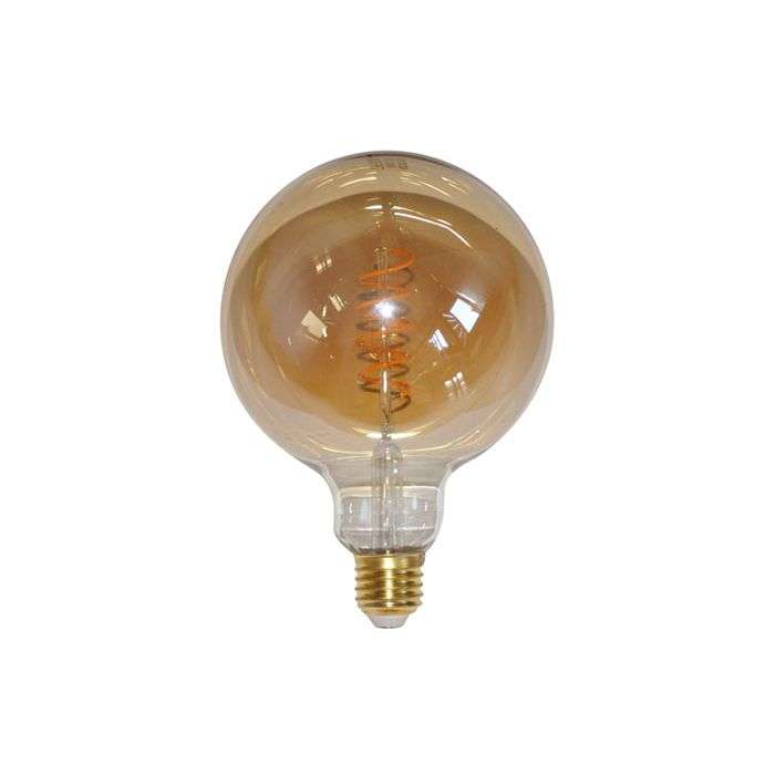 Radiant 5W Amber E27 Filament LED Maxi Lamp 125 x 160mm