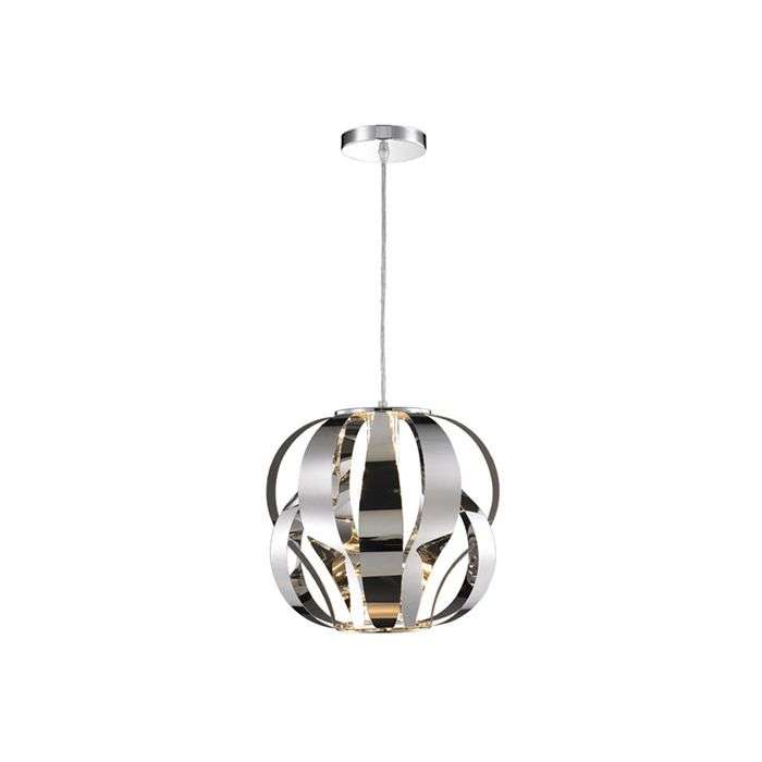 Radiant Stainless Steel Rae Pendant Light 300mm