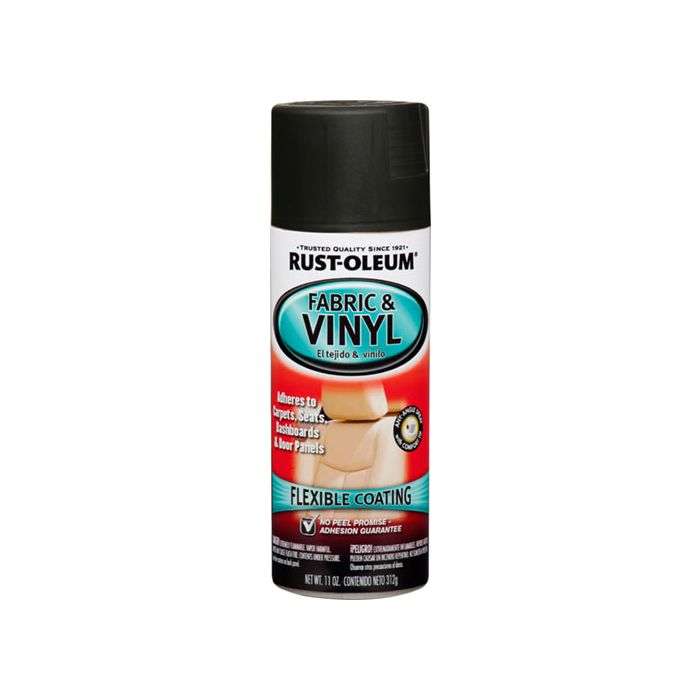 Rust-Oleum Fabric & Vinyl Spray Paint Flat Black 312g