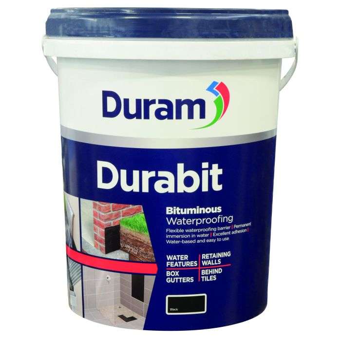 Duram Durabit Bitumen Waterproofing Black 20L