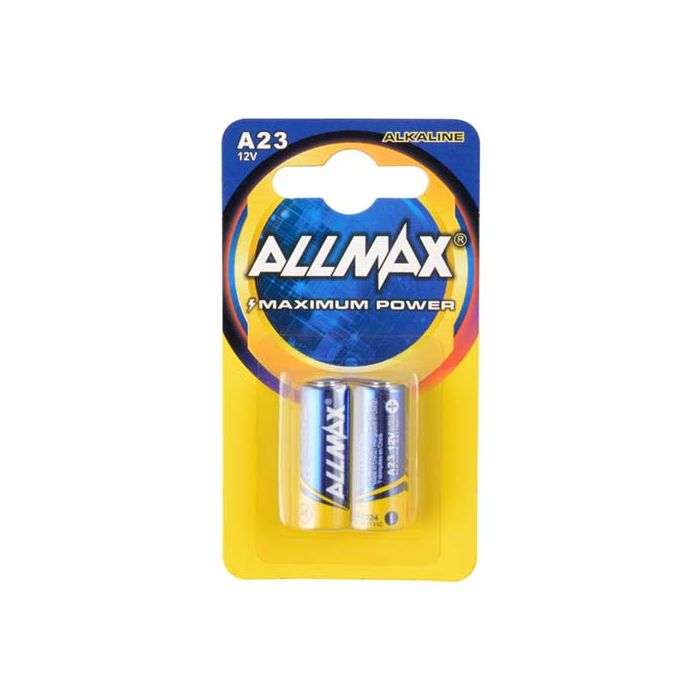 Allmax Super Alkaline Gold A23 Batteries - 2 Pack