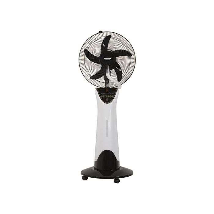 Eurolux Portable Rechargeable Mist Fan With LED Light
