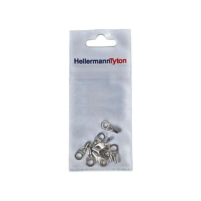 HellermannTyton Standard Tinned Cable Lug 1.5 x 5mm - Pack Of 10