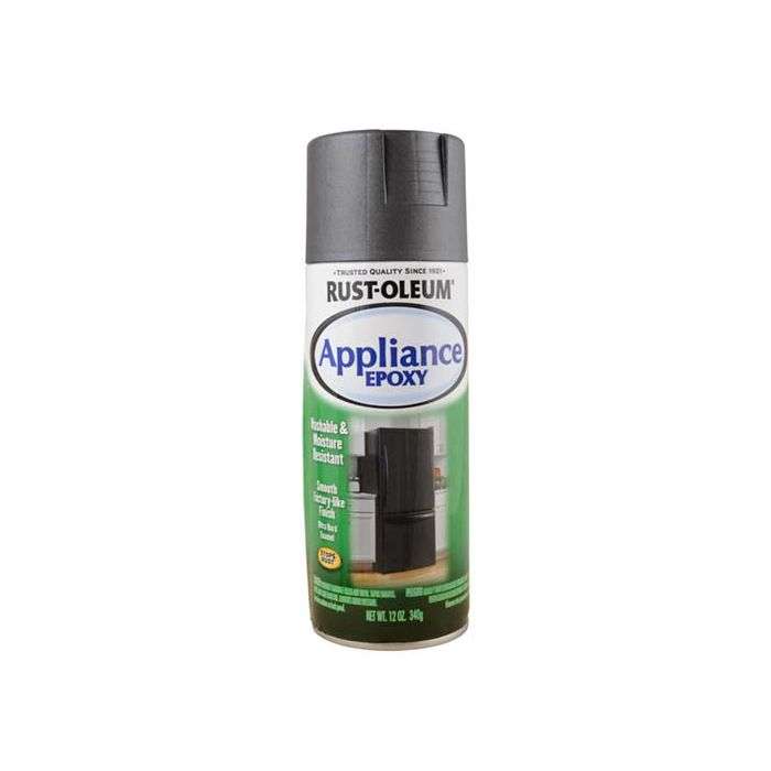 Rust-Oleum Gloss Black Appliance Epoxy Spray 340g
