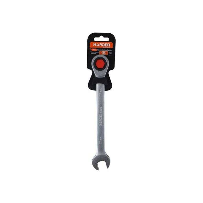 Harden Fixed Ratchet Combination Wrench 17mm