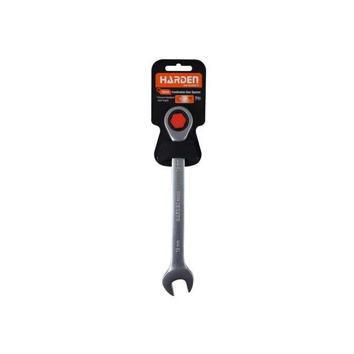 Harden Fixed Ratchet Combination Wrench 19mm
