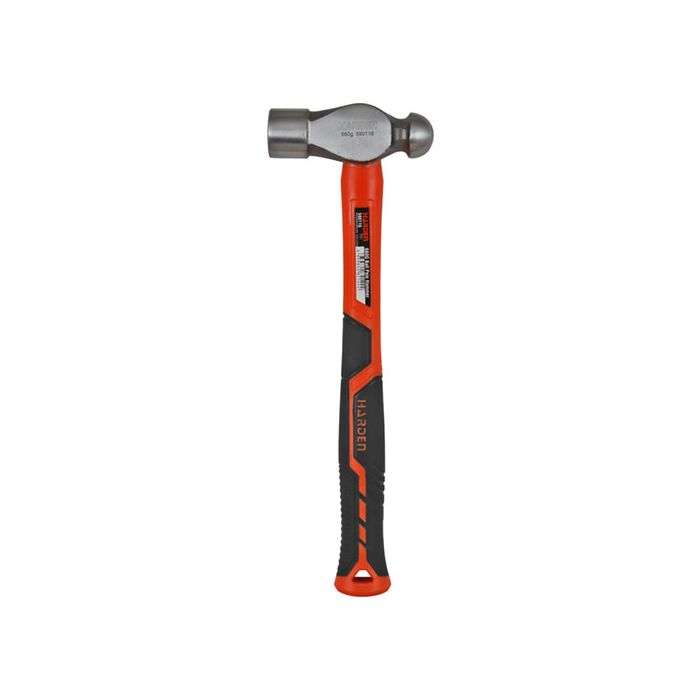 Harden Ball Pein Hammer With Fibreglass Handle 680g