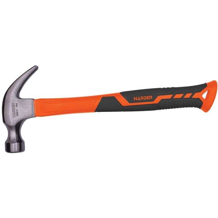 Harden Claw Hammer With Fibreglass Handle 500g