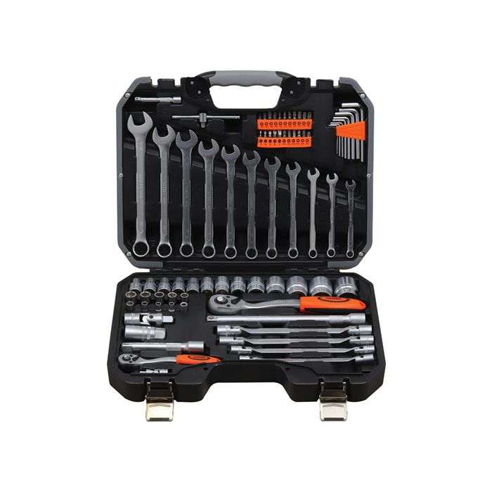 Harden 77 Piece 1/2" & 1/4" Drive Socket Set