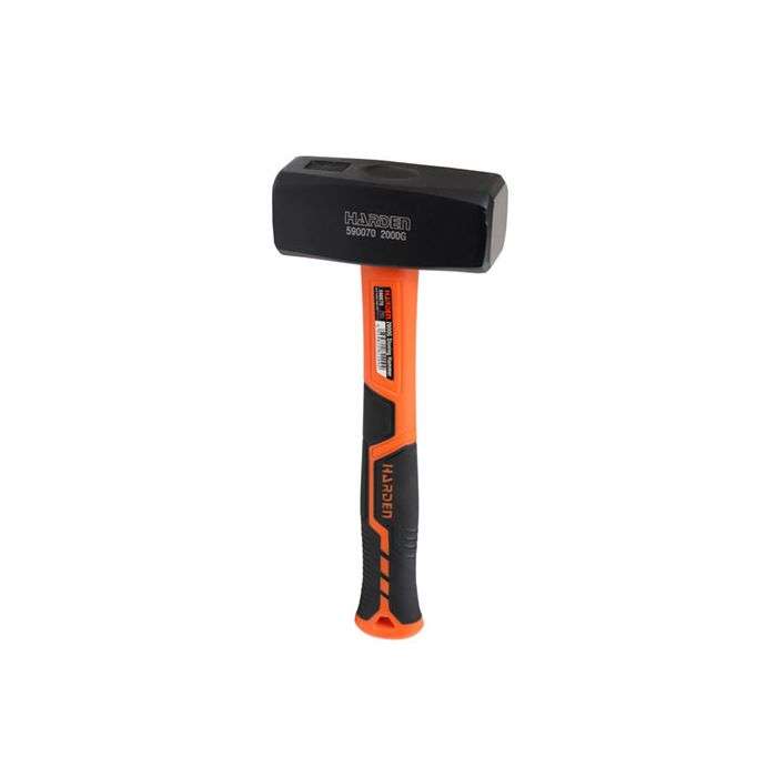 Harden Stoning Hammer With Fiberglass Handle 2kg