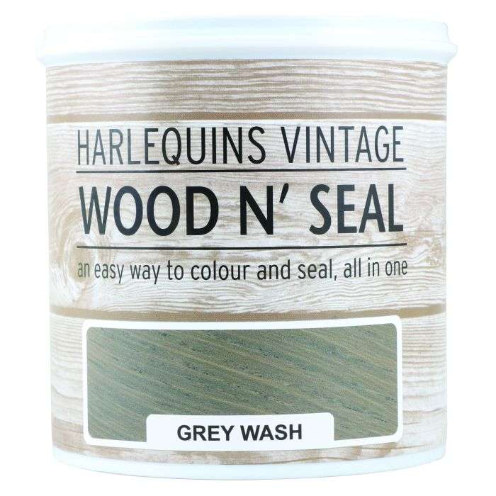 Harlequin's Vintage Wood N' Seal Grey Wash 1L